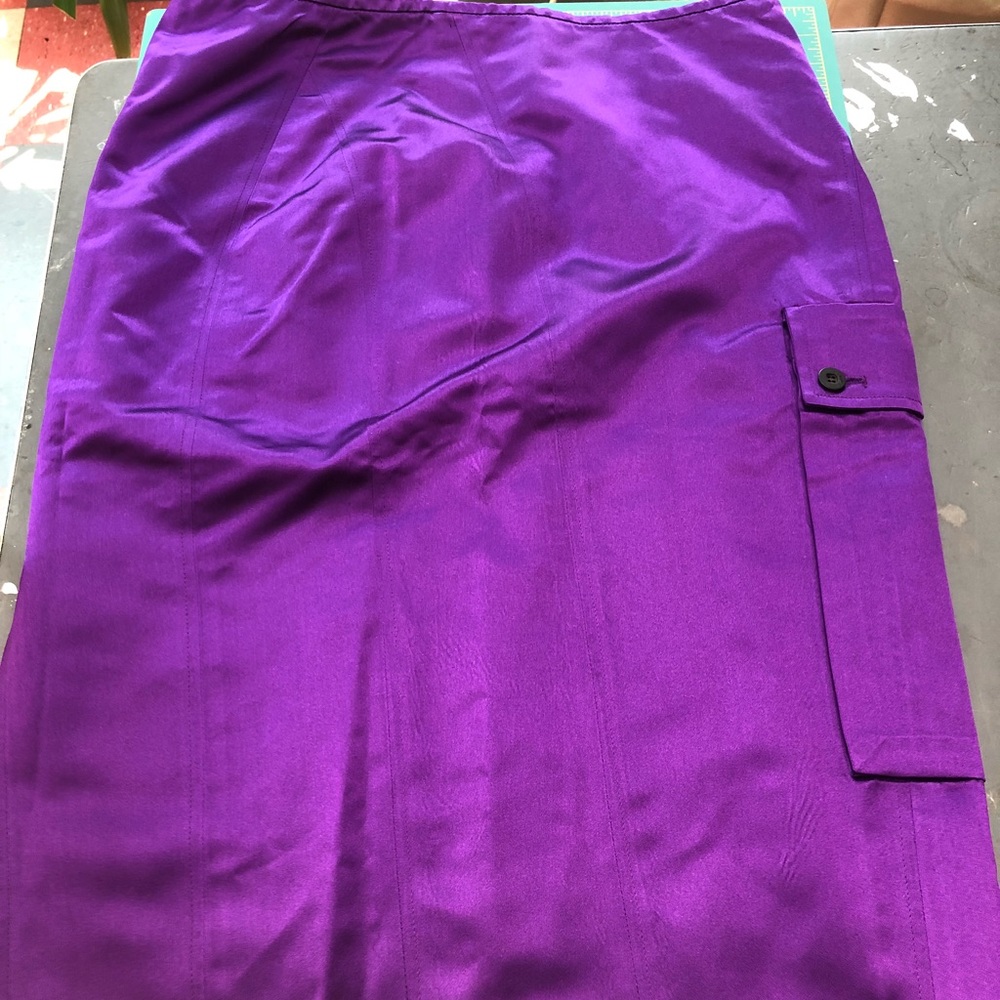 Gucci pencil skirt purple